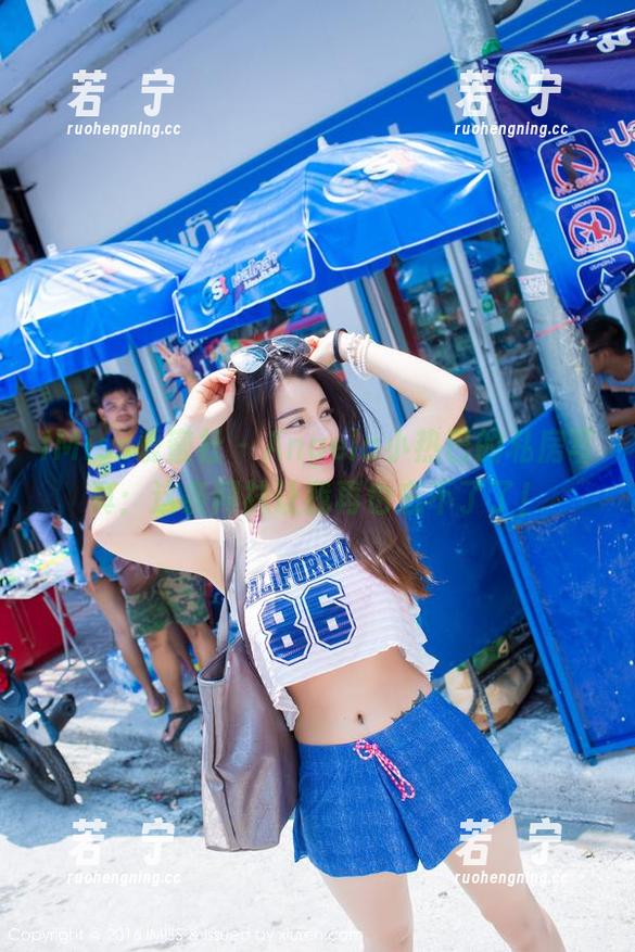 IMiss爱蜜社 - Angela小热巴的私房写真：这条网袜让我再也忘不了了！