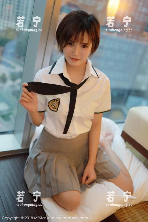 MFStar模范学院 - 小果冻儿jelly女仆套图，主人的女仆，养眼又好玩，分享给你！