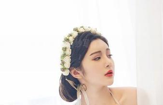 尤物馆 – 最新！潘琳琳ber的婚纱写真集，隐约透着那种……你懂的！