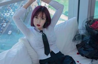 微密圈 – 在果儿Victoria的私房写真里，女王也可以甜美如蜜