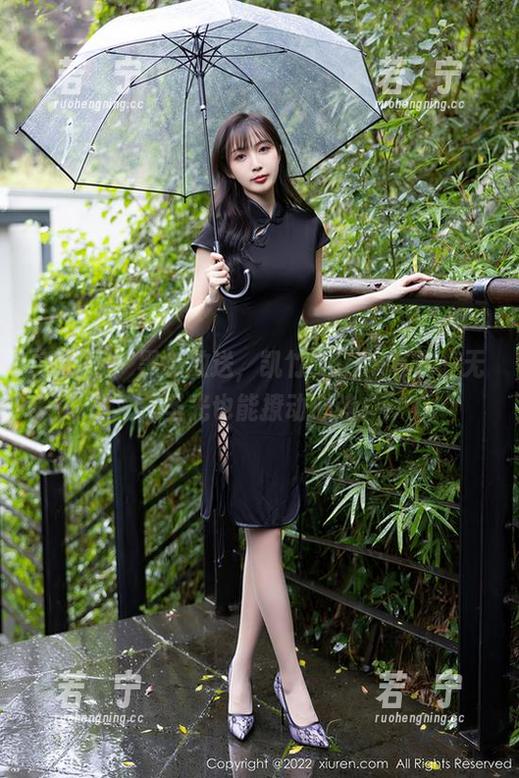 秀人网 - 黑色放送，凯竹Quinn写真—无圣光也能撩动心弦